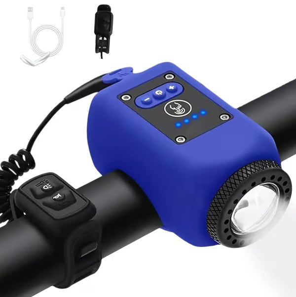 VeloBeam™ 2-in-1 Bike Light & Horn – Bright Bicycle Headlight with Loud Safety Horn for Safer Night Rides